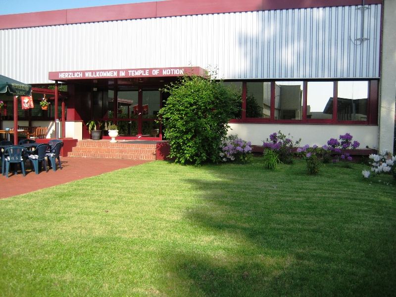 Eingang des Gesundheitsstudios in der Boschstraße 19 in Leinefelde